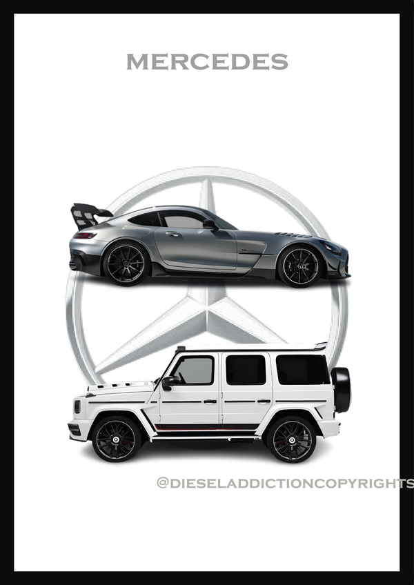 Mercedes Posters